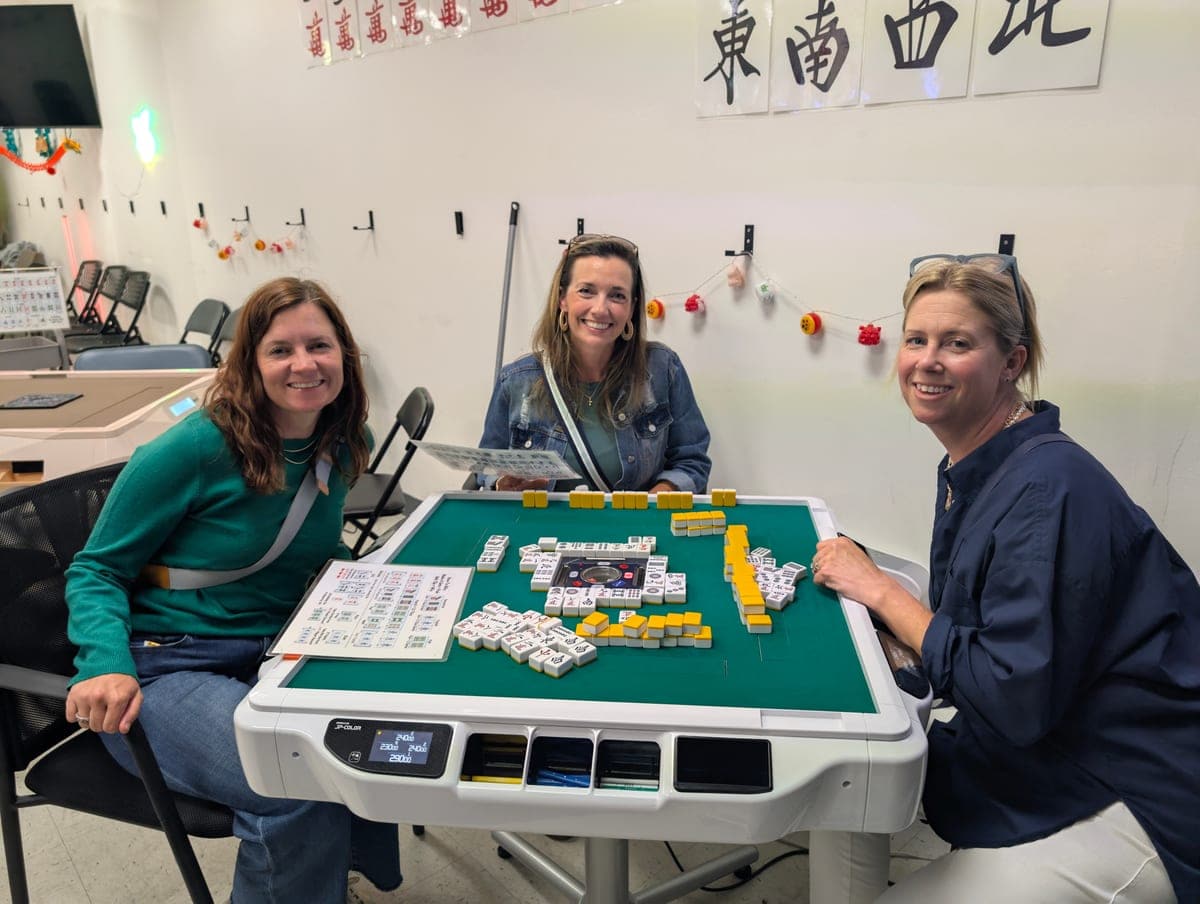 Game night at Setting Sun Virginia Beach â€” friends and competitors